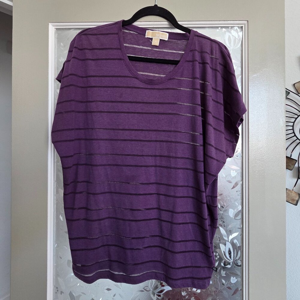 Michael Kors Purple Top - Size M